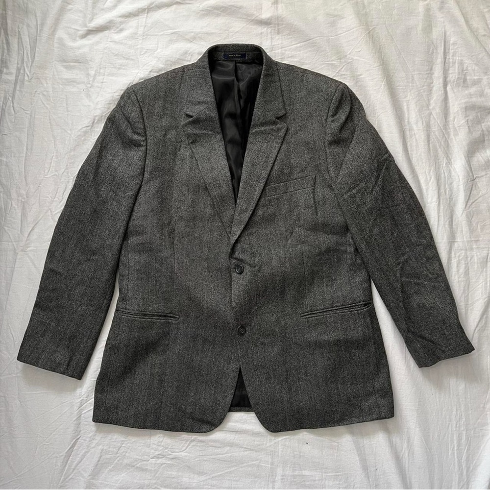 Club Room Dark Gray Men's Blazer